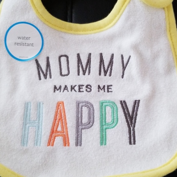 ORGANIC  BAMBOO BABY BLISS NURSING PADS PLUS 2 BIB - Picture 3 of 4